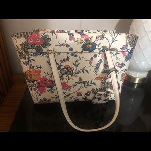 Tory Burch Parker Floral Small Tote